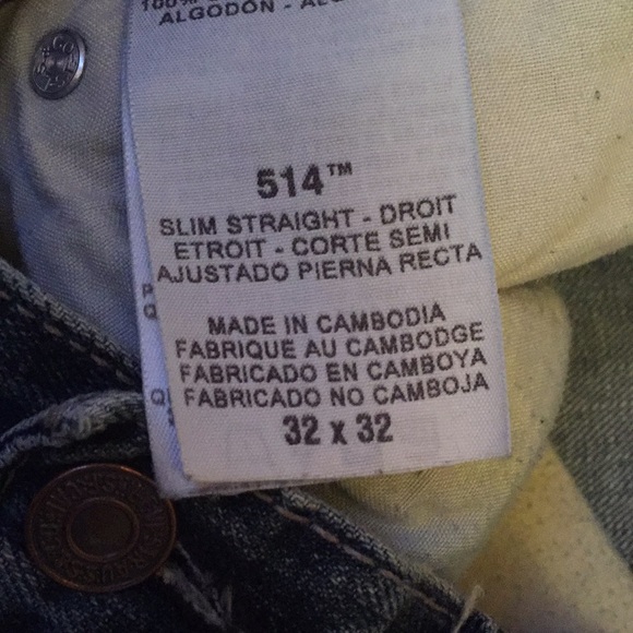 Men’s 514 Slim Straight Levi’s . - Picture 6 of 6
